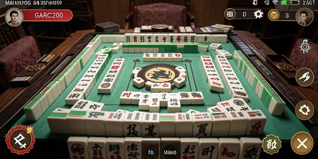 Tampilan gameplay Mahjong yang menarik di GARCO200.