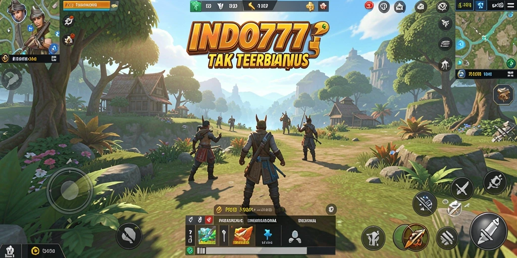 Tampilan gameplay yang mendebarkan di dunia terbuka INDO777.