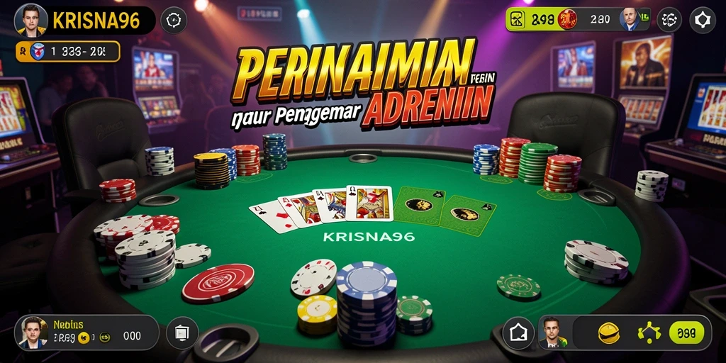 Tampilan menarik dari gameplay KRISNA96 yang mendebarkan.