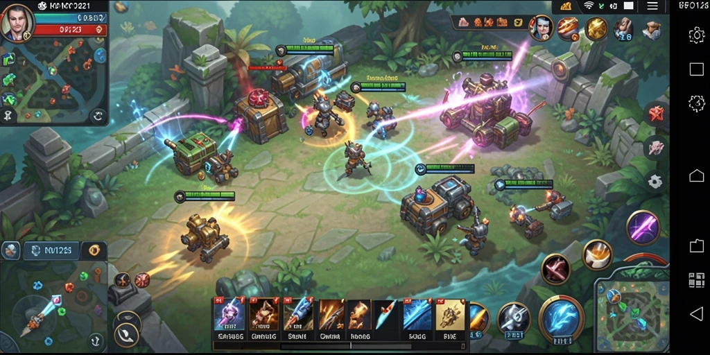 Tampilan menarik dari gameplay strategis MPO1221