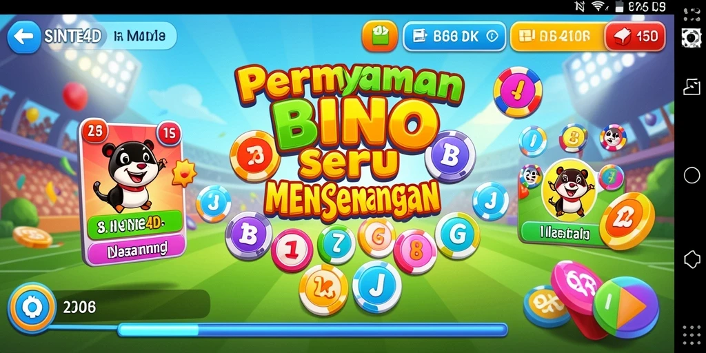 Tampilan gameplay SINTE4D dengan interaksi sosial yang menarik di Bingo.