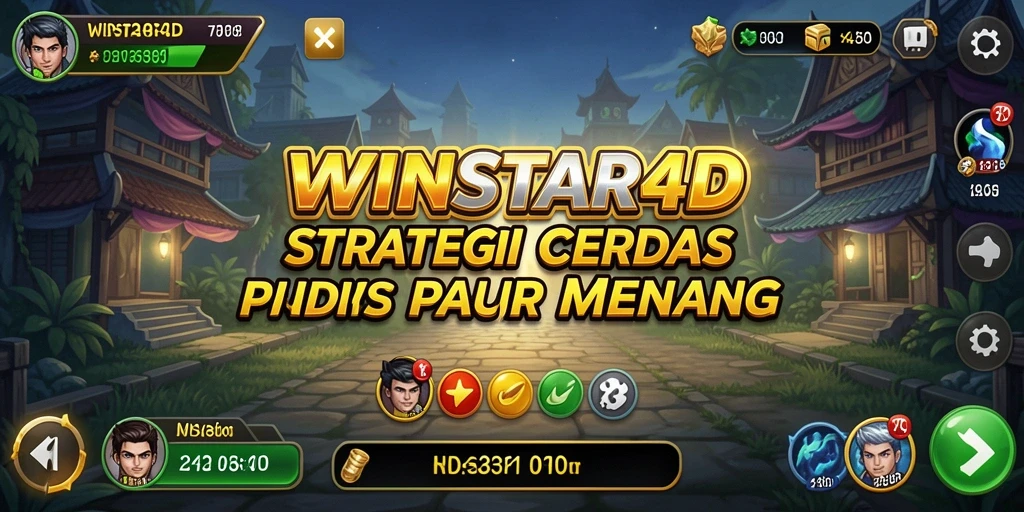 Screenshot gameplay WINSTAR4D menampilkan aksi strategi yang mendebarkan.
